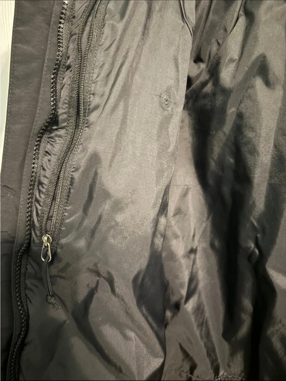 The North Face outer Shell black Jacket Men XL Water resistant extra large